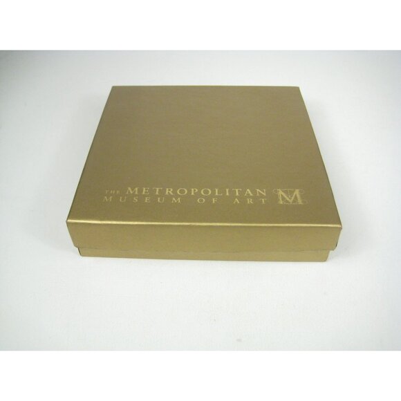 The Metropolitan Museum Of Art Embroidered Dragonfly Silk Pouch MMA Box NWT - Picture 14 of 14